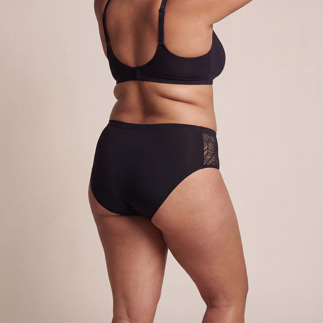 Culotte in pizzo laterale per perdite urinarie