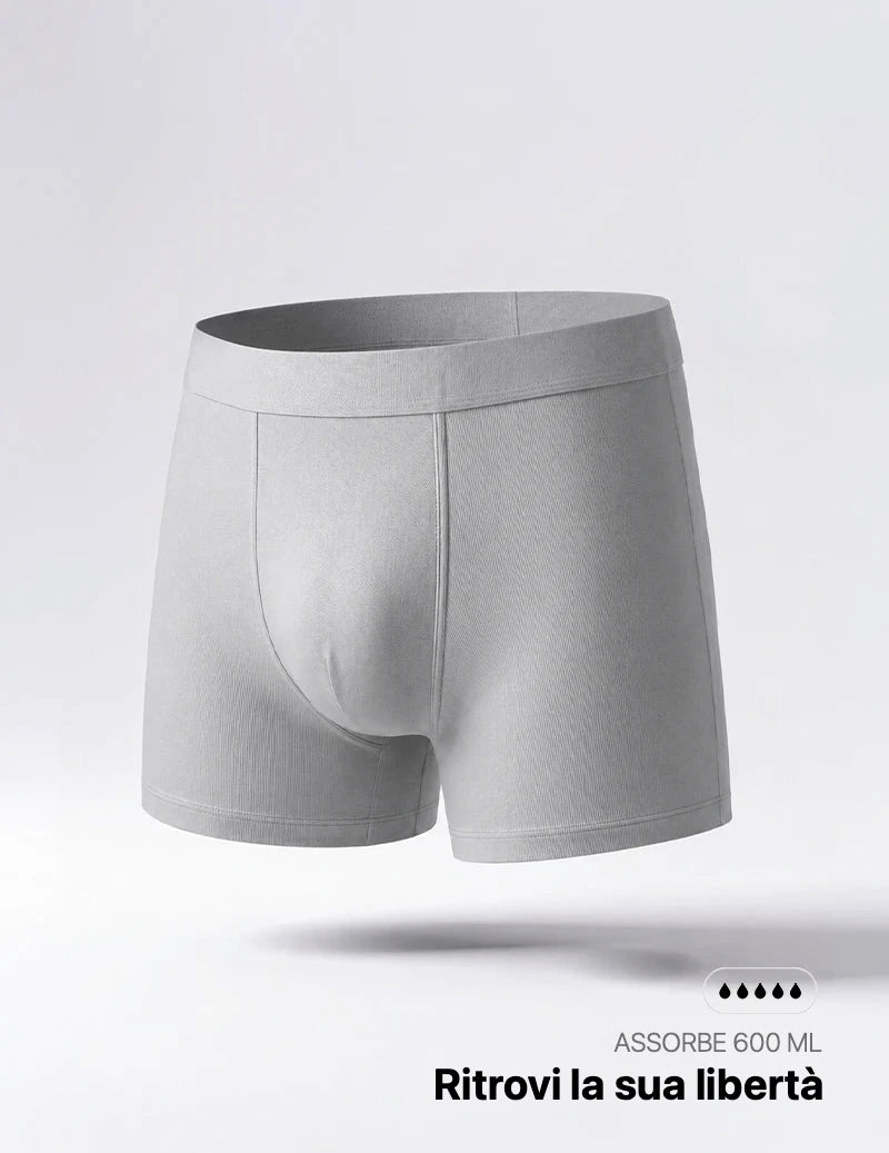 Boxer per incontinenza assorbimento massimo