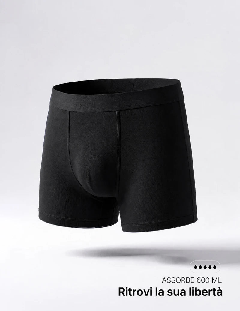Boxer per incontinenza assorbimento massimo