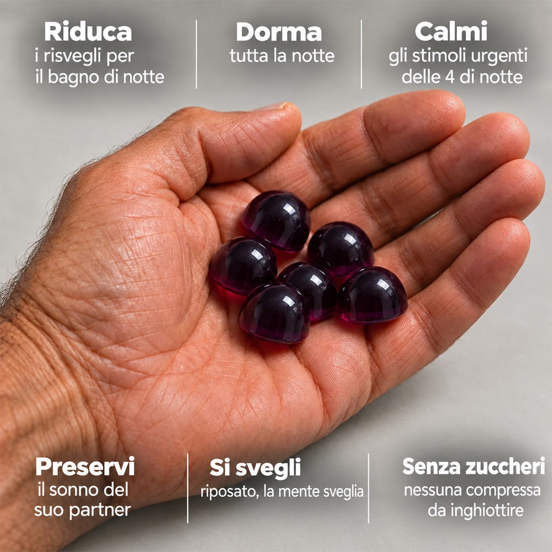 Orykas Gummies per la Notte Uomo