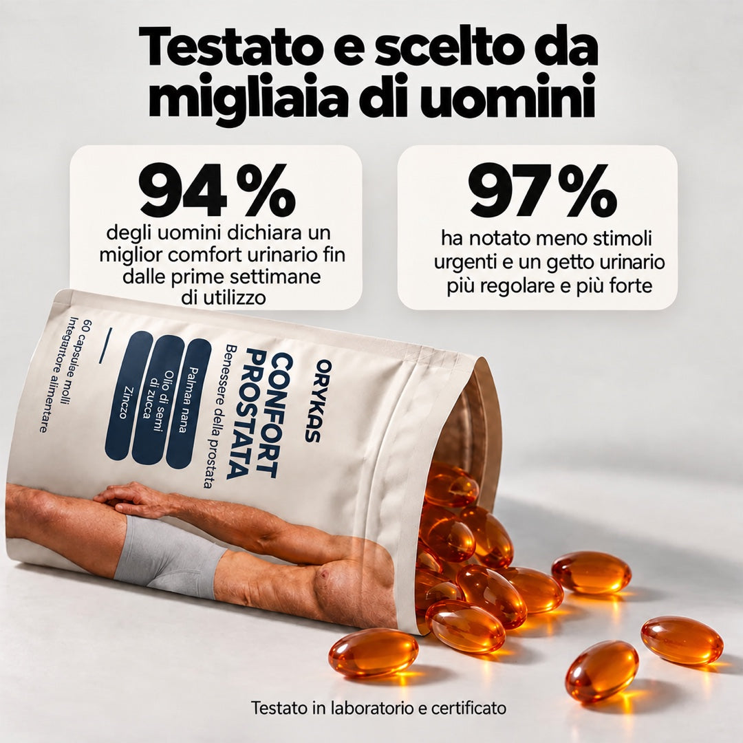 Orykas Supporto Prostata Uomo