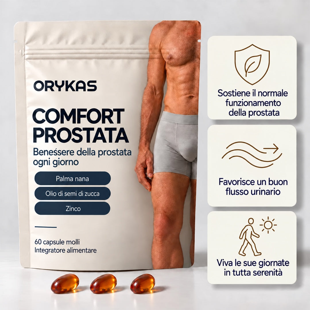 Orykas Supporto Prostata Uomo