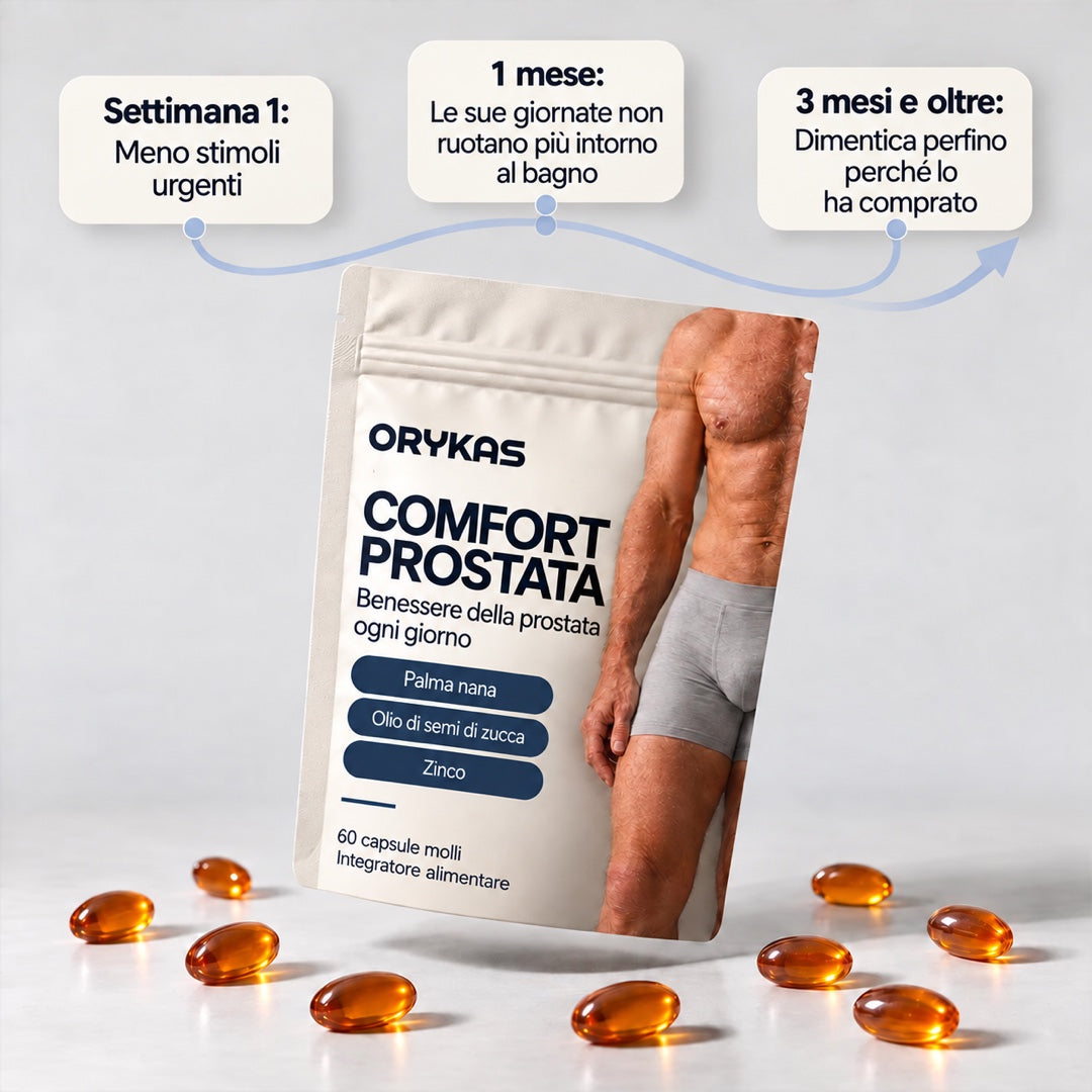 Orykas Supporto Prostata Uomo