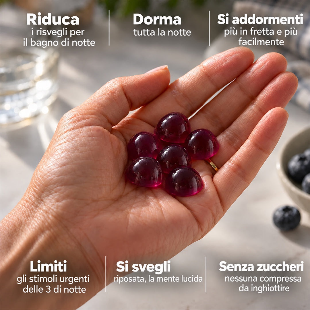 Orykas Gummies per la Notte Donna