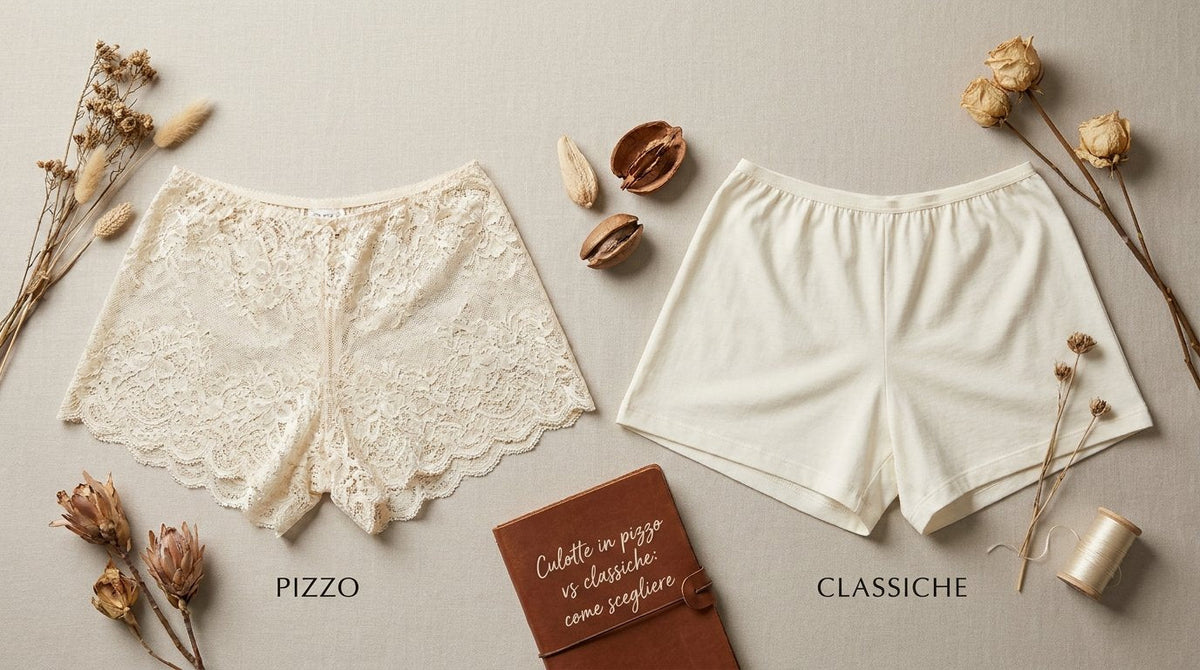 Culotte in pizzo vs classiche: come scegliere