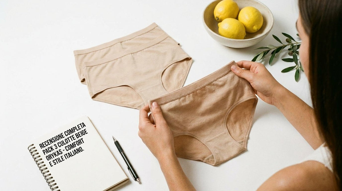Recensione completa del Pack 3 culotte beige Orykas