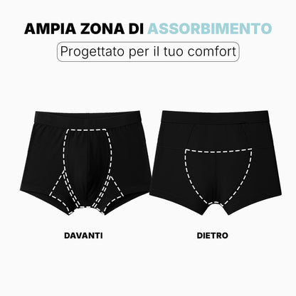 Boxer ultra assorbente