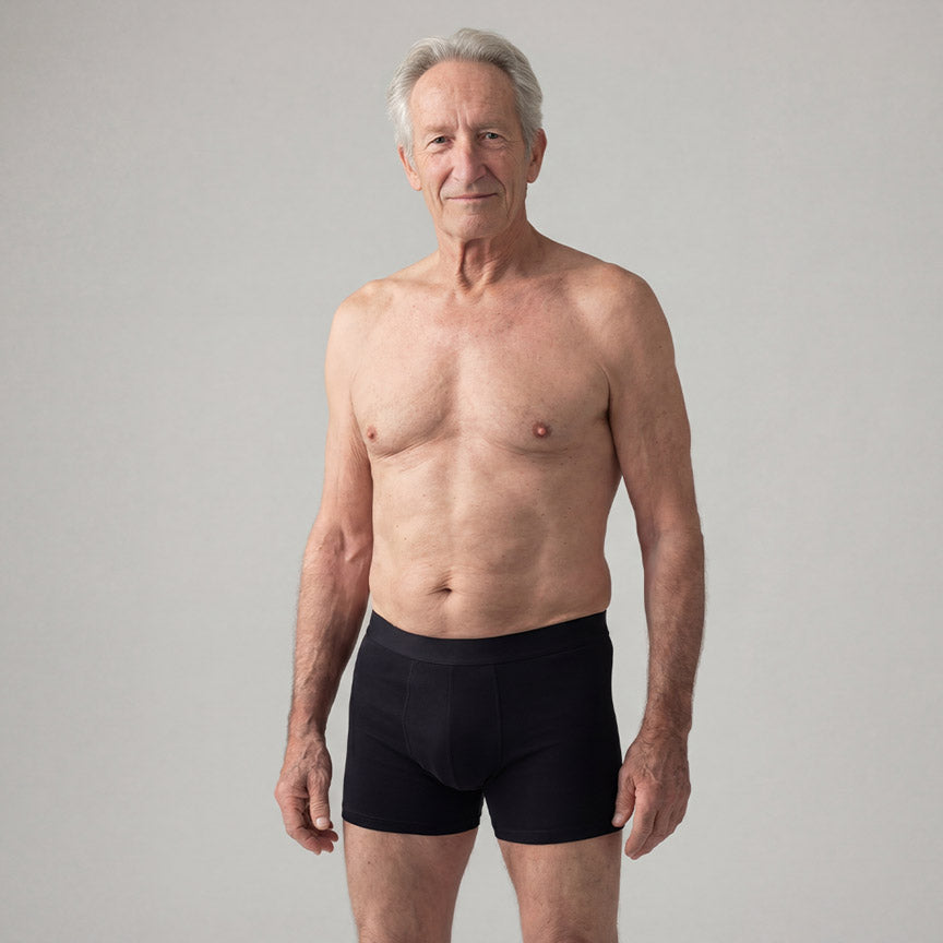 Boxer assorbente per piccole perdite urinarie