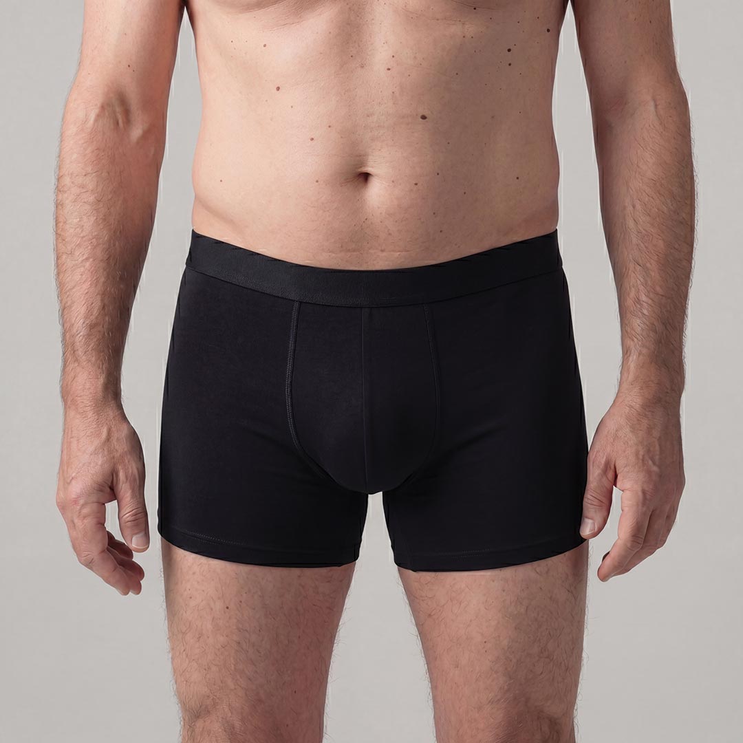 Boxer assorbente per piccole perdite urinarie