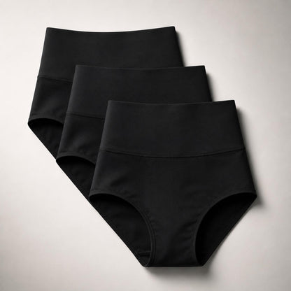 Pack da 3 culotte per incontinenza a vita media