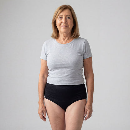 Pack da 3 culotte per incontinenza ultra assorbenti nere