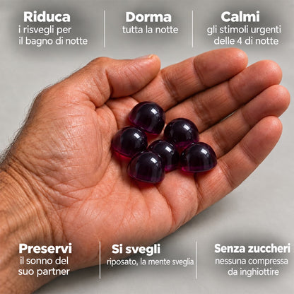 Orykas Gummies per la Notte Uomo