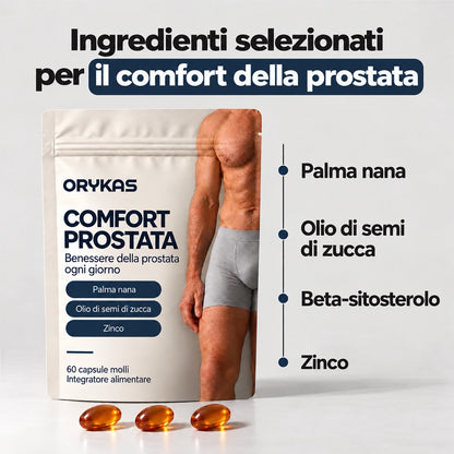 Orykas Supporto Prostata Uomo