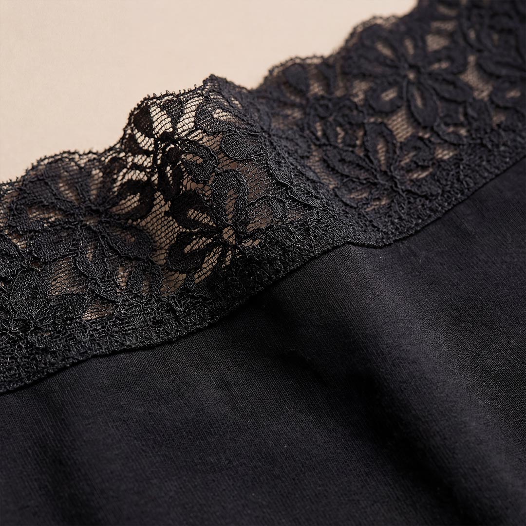 Culotte in pizzo a vita alta per perdite urinarie