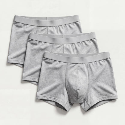 Set di 3 boxer grigi ultra assorbenti