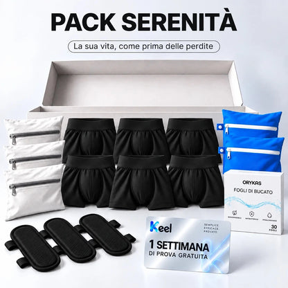Pack Serenità Boxer Ultra Assorbente