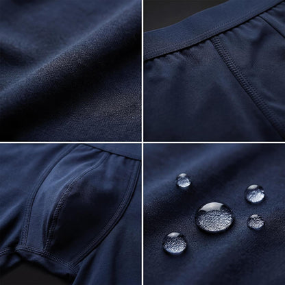 Set di 3 boxer blu navy ultra assorbenti
