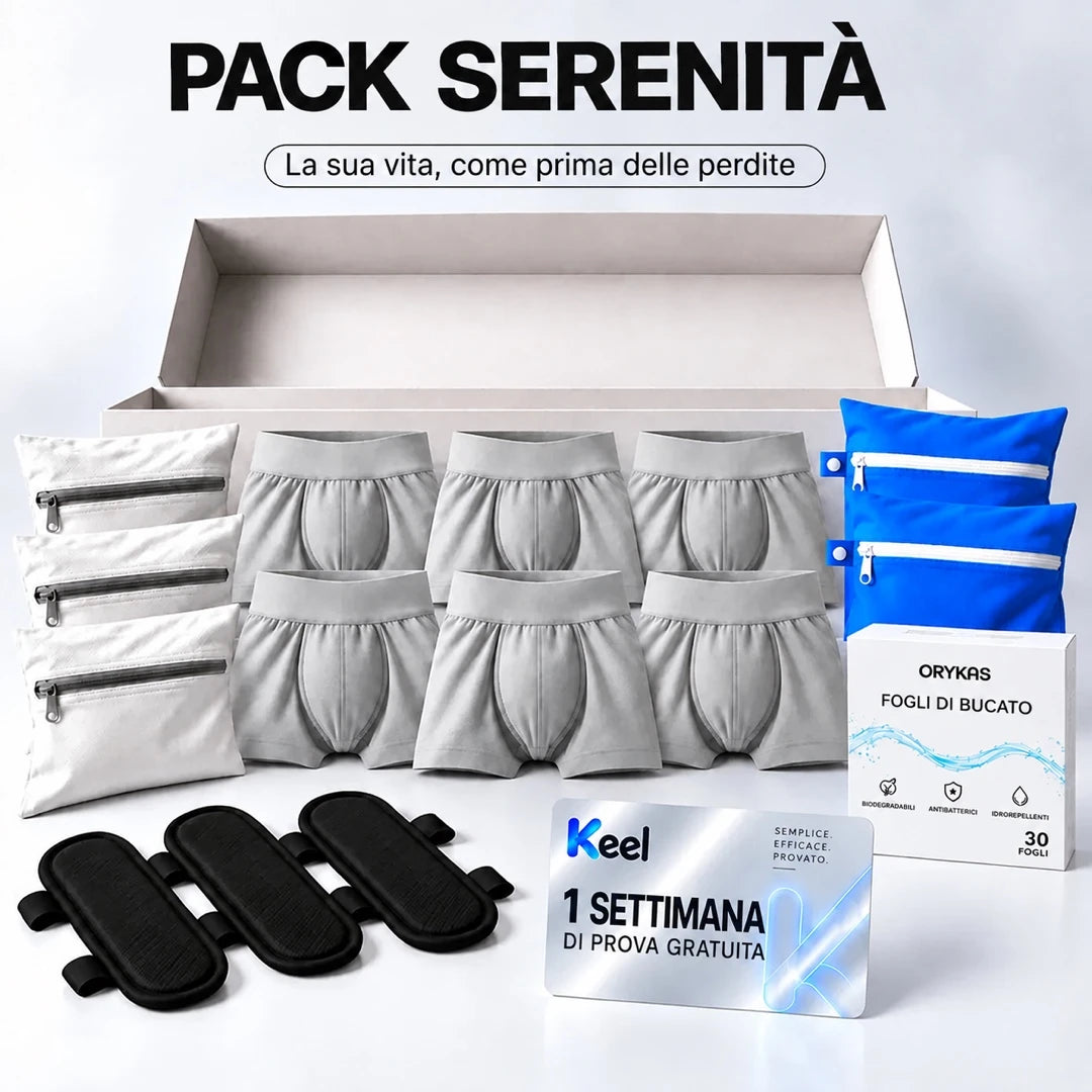 Pack Serenità Boxer Ultra Assorbente
