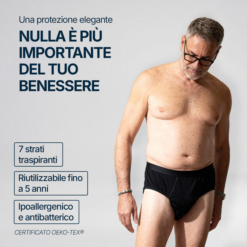 Slip ultra assorbente per incontinenza